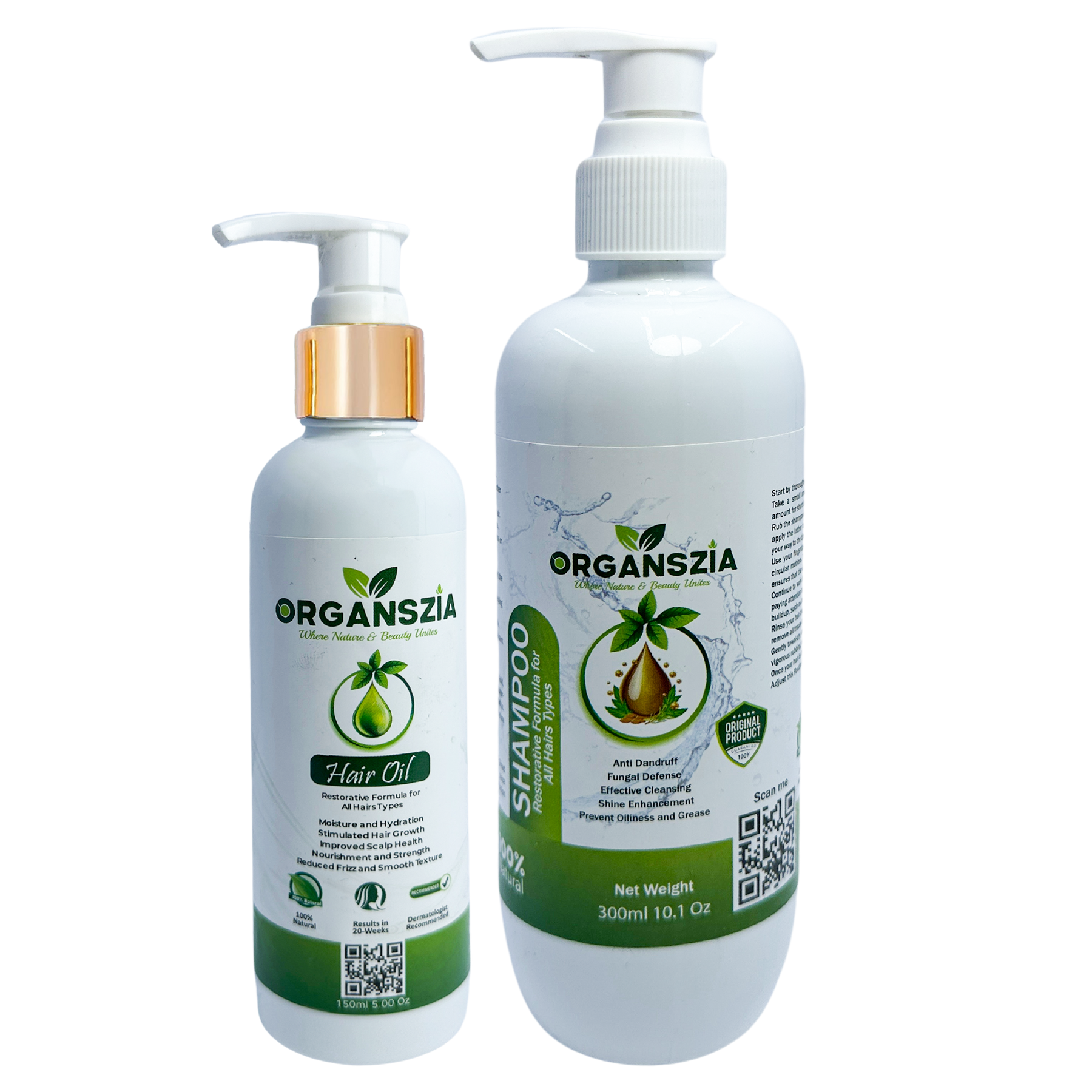 Organszia HAIR OIL & SHAMPOO